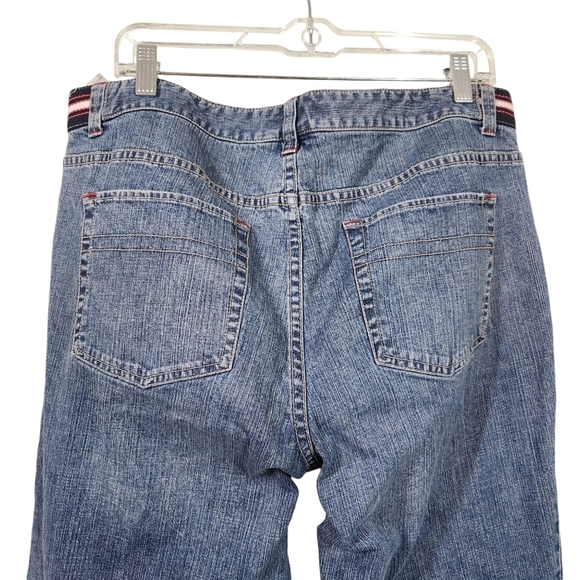 Vintage 90's y2k Tommy Hilfiger SJeans Low Rise Bootcut Womens, sz 16 - Picture 3 of 10